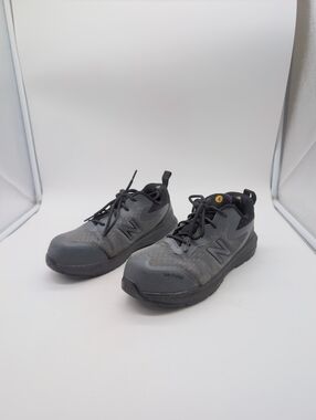 New Balance Logic CT SD10 Women's Sz 8 Safety Toe Work Shoes WIDLOGISD10CGRYBLK